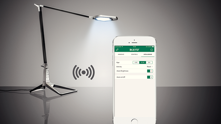 App kontrolleret smart LED lampe_Leitz Style