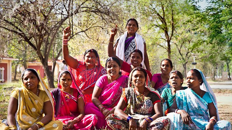 I Hungerprojektets ledarskapsprogram stärks kvinnorna att våga ta plats.