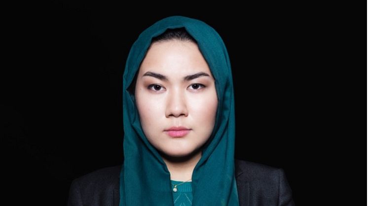 Revanschistpriset går till Fatemeh Khavari. Foto: Göran Segerholm