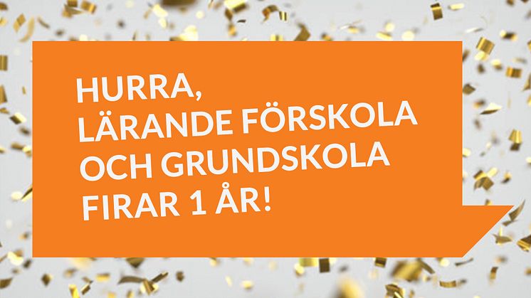 Lärande Förskolor och Grundskolor firar ett framgångsrikt första år