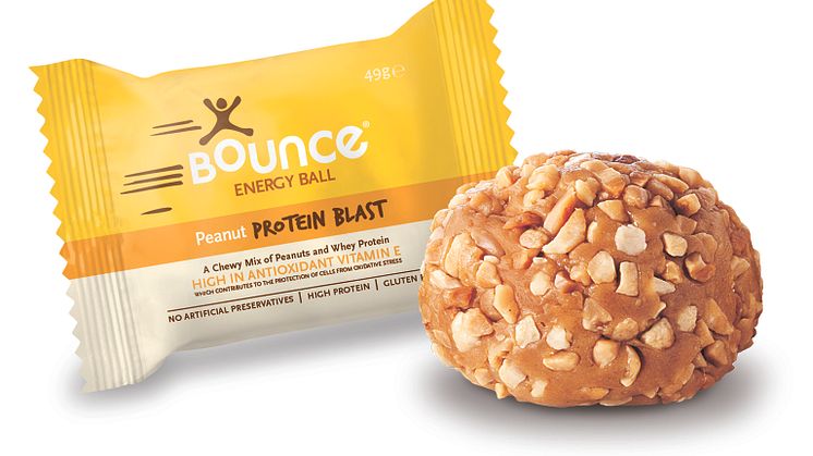 Bounce balls peanøtt protein 49 g