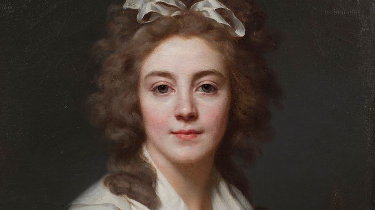 Unknown French artist, Portrait of Marie-Gabrielle-Capet, 1780s. Photo: Anna Danielsson/Nationalmuseum.