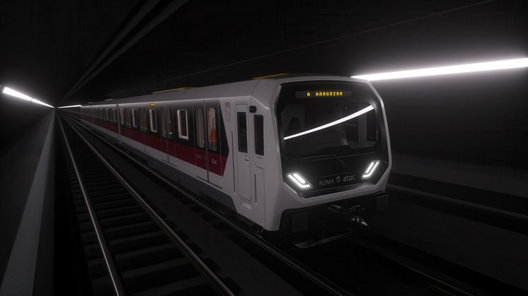 Rendering metro Roma
