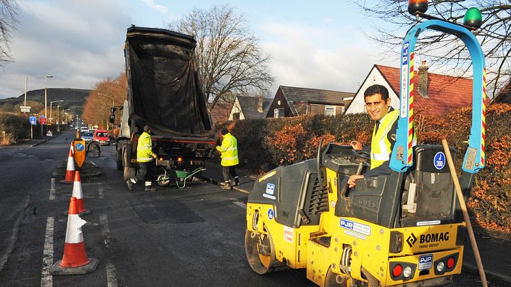 Continuing to improve the borough’s roads