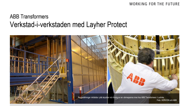 Kundcase: Verkstad-i-verkstaden med Layher Protect