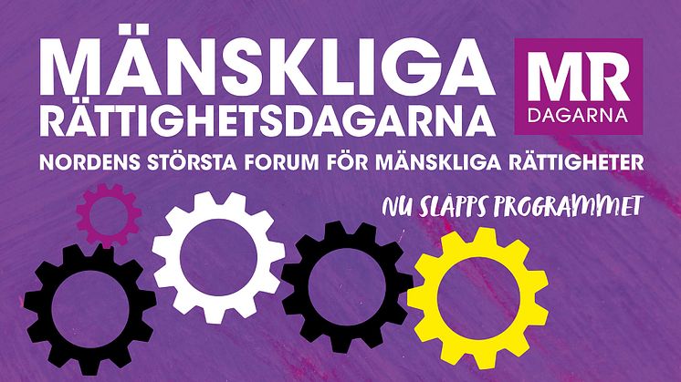 Nu släpps delar av programmet till Mänskliga Rättighetsdagarna i Helsingborg!
