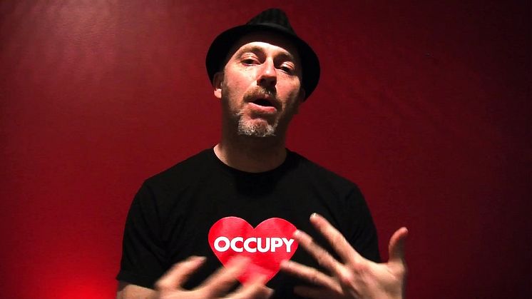  Regissören Velcrow Ripper berättar om OCCUPY LOVE - Sverigepremiär måndag 6 maj på Bio Rio, Stockholm.