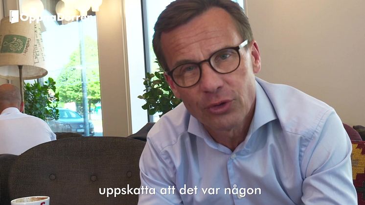 Ulf Kristersson antar #integrationsutmaningen och träffar Saman 