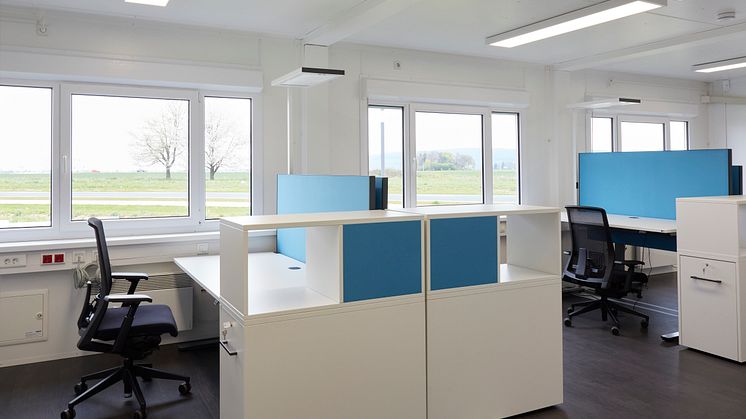 Temporäres Bürogebäude_Brainergy Park Jülich_Büroraum