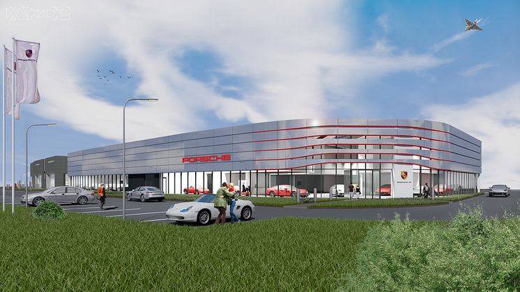 Hedin Performance Cars etablerar nytt Porsche Center i Fredrikstad för att stärka positionen i Norge. 