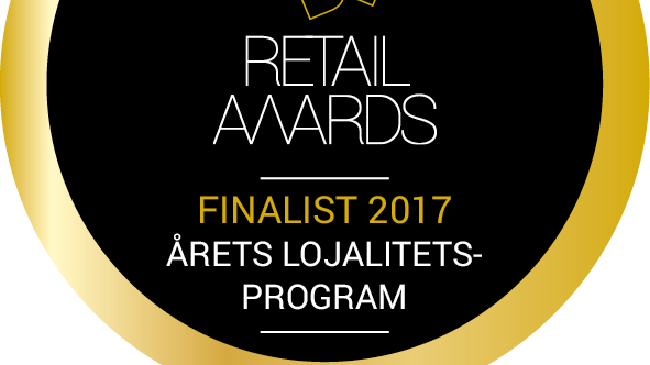 Retail Awards 2017: Cervera Club finalist i kategorin Årets lojalitetsprogram
