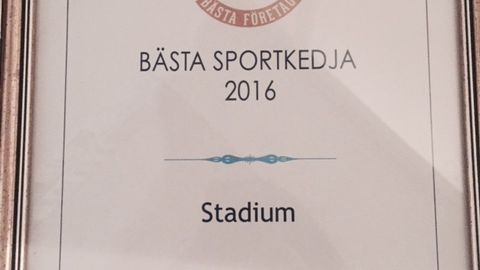 Bästa sportkedja 2016