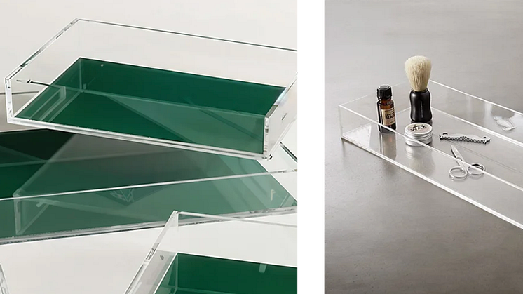Plexishoppen introducerar förvaring med anpassningsbara plexiglaslådor