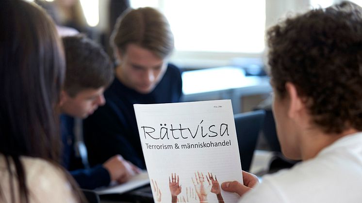 Rättvisevecka på Gymnasium Skövde. Foto: Thomas Harrysson, begränsade rättigheter. 