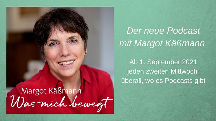 Neuer Podcast mit Margot Käßmann