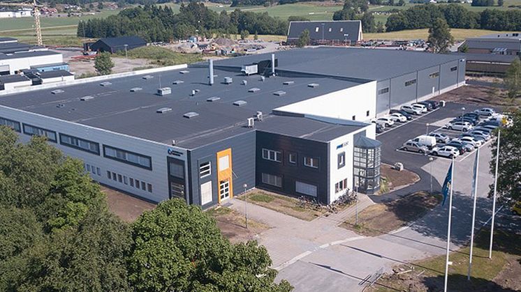 Steeltechs anläggning i Alingsås.