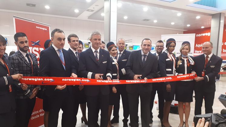 ​Norwegian ha inaugurado hoy sus vuelos transoceánicos desde Madrid con un lleno total