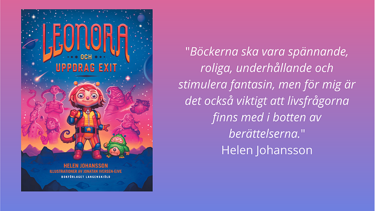 Leonora och Uppdrag Exit av Helen Johansson