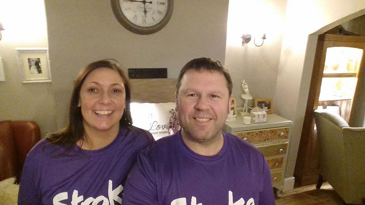 ​Uttoxeter stroke survivor takes on Resolution Run for the Stroke Association