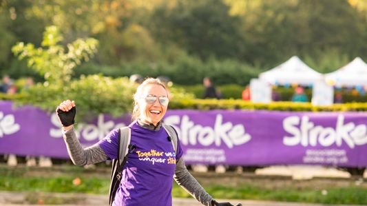 London residents cycle to fundraising success for the Stroke Association