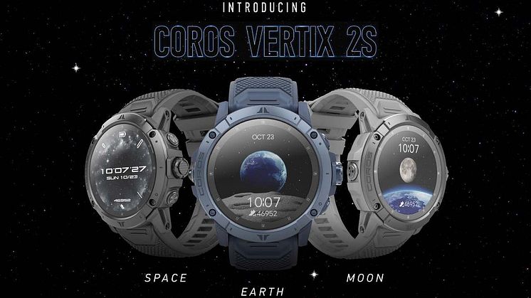 COROS Reveals New VERTIX Watches in Adventure-Inspired Colors