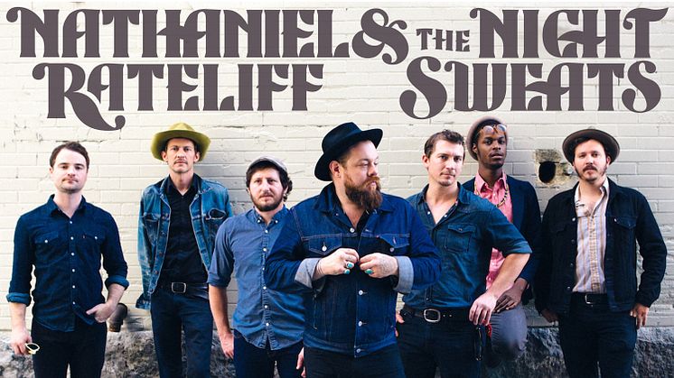 Nathaniel Rateliff & The Night Sweats bringer deres forrygende blanding af vintage soul, blues og folkrock til VEGA