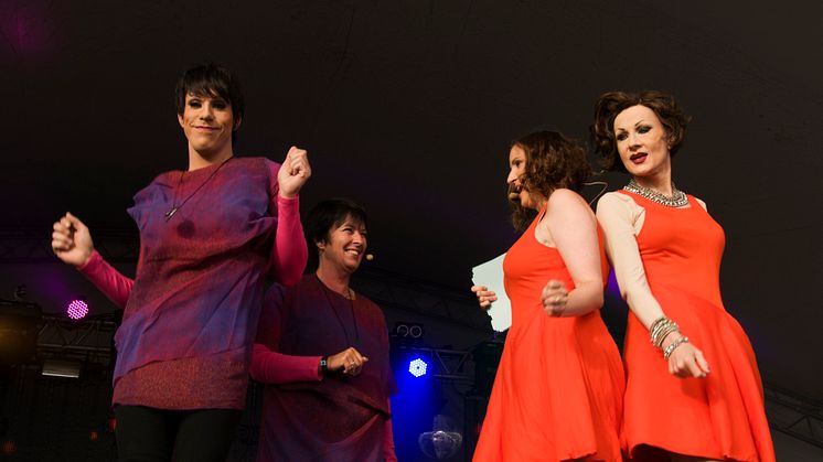 Stockholm Pride 2012 är nu officiellt invigt!