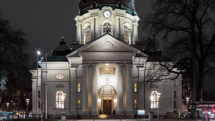 Gustaf Vasa kyrka återinvigs den första advent. Foto: Anders Fredriksén.