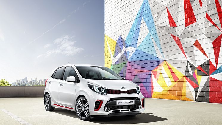 Helt ny KIA Picanto - udstyrsvarianten "GT-line"