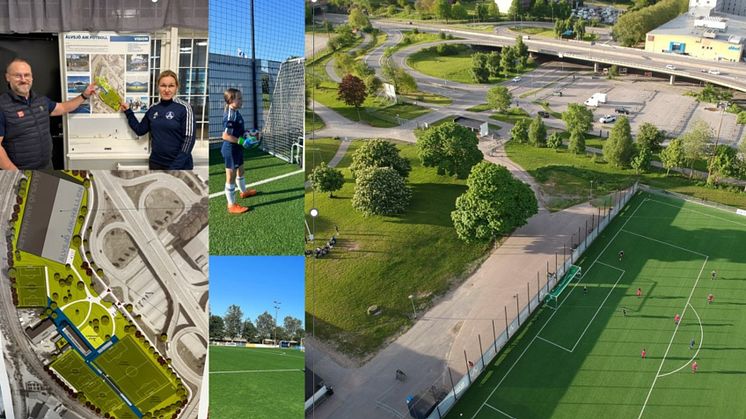 Tunnelbanebygge försvårar fotbollsverksamhet