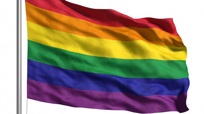 Danderyds sjukhus flaggar för Pride