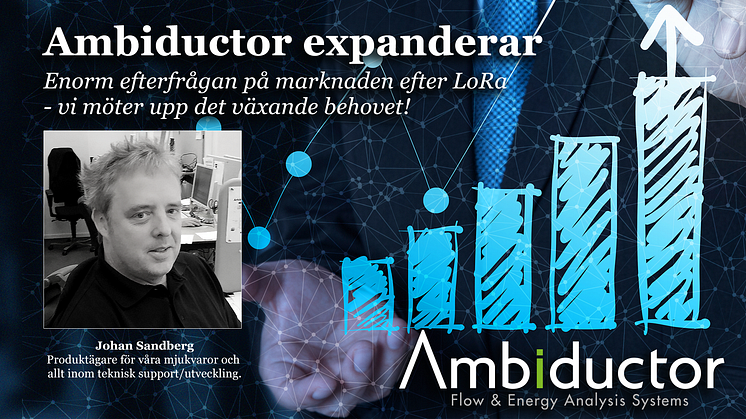 Ambiductor expanderar och anställer en senior utvecklare