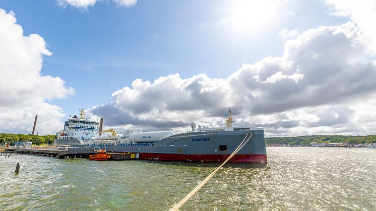 Terntank är ett de rederier som anlöper Göteborgs Hamns Energihamn med hög frekvens, som också bidragit i Göteborgs Hamn AB:s framtagande av Digital Port Call. Bild: Göteborgs Hamn AB.