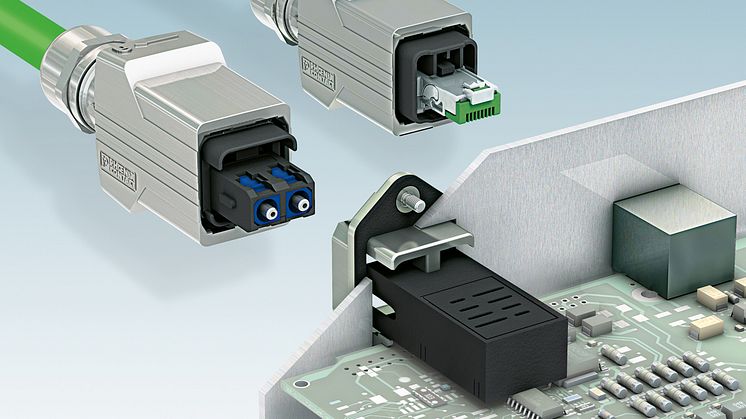 RJ45- og fiberoptiske pluggforbindere for sikker dataoverføring i felten