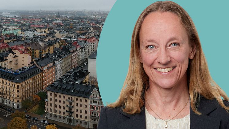 Karin Witalis ansvarar för SEPREF:s konsensusprognos. Den har genomförts hela 60 gånger, vilket ger unika möjligheter till historiska jämförelser. Foto: Pressbild