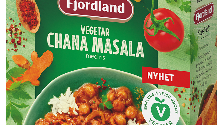 Fjordland SousVide Vegetar Chana Masala 460 g