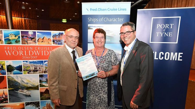 Lucky competition winner scoops a Fred. Olsen cruise prize a year for two ‘for life’, worth a staggering £160,000!