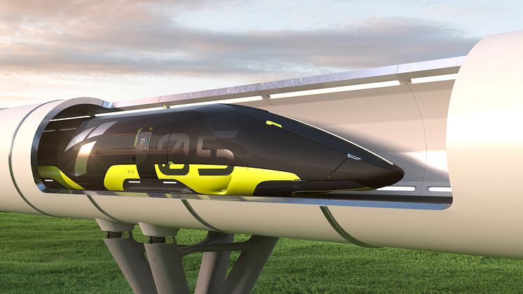 Nach den mehrfach schnellsten Kapseln für die Röhre baut das Team von TUM Hyperloop nun einen Prototyp in Echtgröße – und nutzt dafür die Software von ALLPLAN. Copyright: TUM Hyperloop