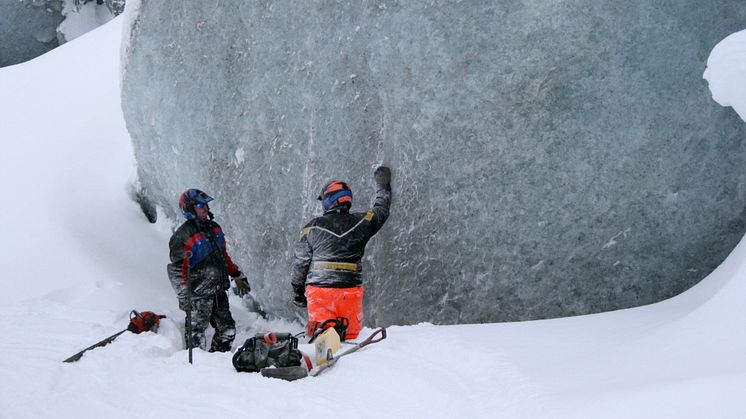 Bestig en glaciär på Vildmarksmässan