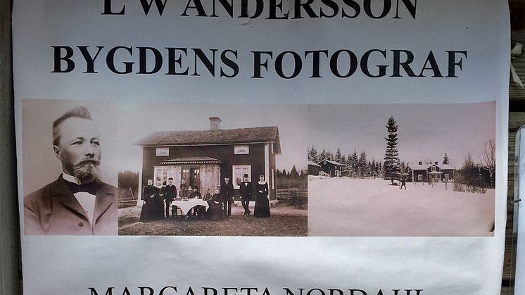Margareta Nordahl berättar om bygdens fotograf