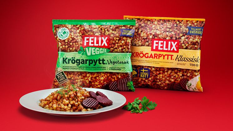 Felix tar nästa kliv inom klimatsmart mat med fyra lanseringar i frysen!