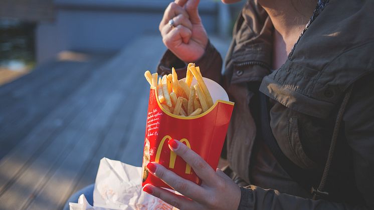 Pommes frites kan ge dig ångest Foto: Pixabay CC0