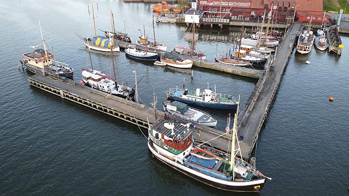 Klippans Ångbåtsbrygga. Bildrätt: Klippans Bruksbåtförening. 