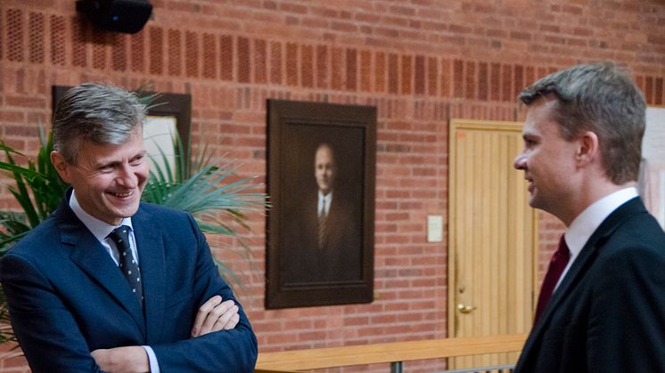 Franske ambassadören imponerad av kreativiteten i Borås
