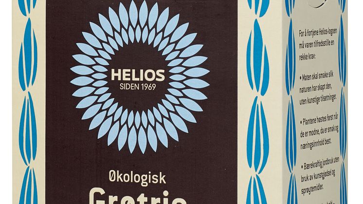 Helios hvit grøtris økologisk (skrå) 700 g