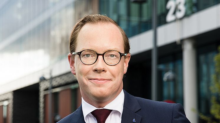 Daniel Forslund tar bredare ansvar för digitalisering, innovation och utveckling i Stockholms läns landsting
