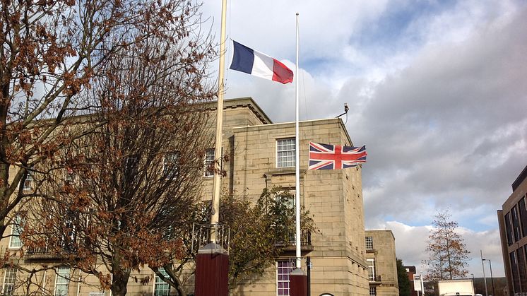 Bury stands in solidarity with France following Paris atrocities
