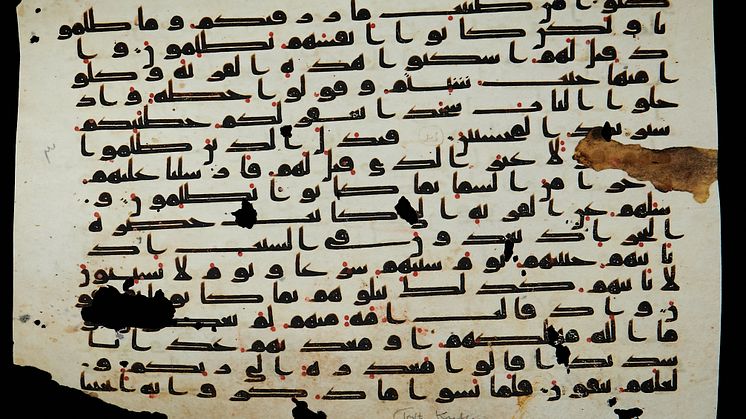 Koranblad från 900-talet