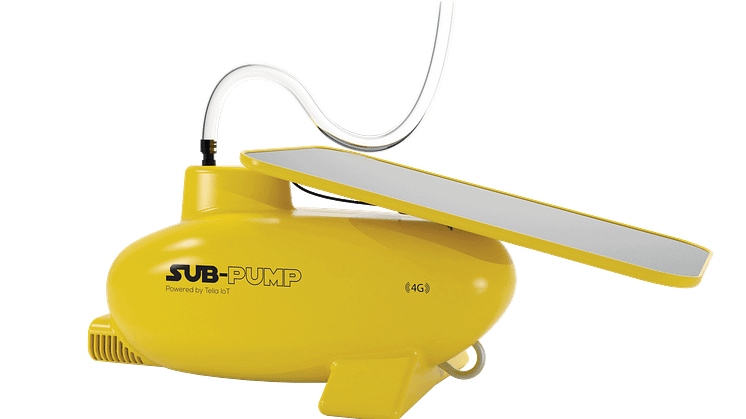SUB-pump er en solcelledrevet lensepumpe til småbåter som kan overvåkes fra en app på mobilen.