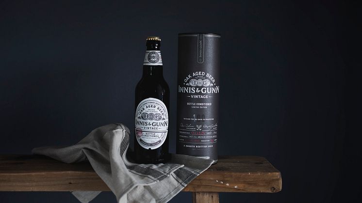 Innis & Gunn släpper sin första Vintage – ett samlarobjekt för konnässören